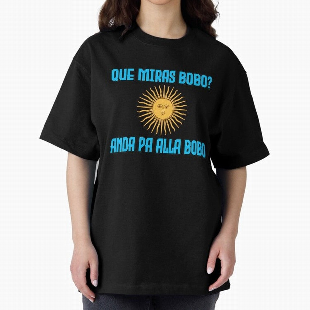 Que Miras Bobo Messi Argentina Flag Classic T-Shirt Turn Football Passion into Global Football Passion for FIFA World Cup 2026 Group Stage, Inspired by Mbappe and Neymar, Netherlands, Stadium Chants, National Pride, Trophy Dreams and Unforgettable