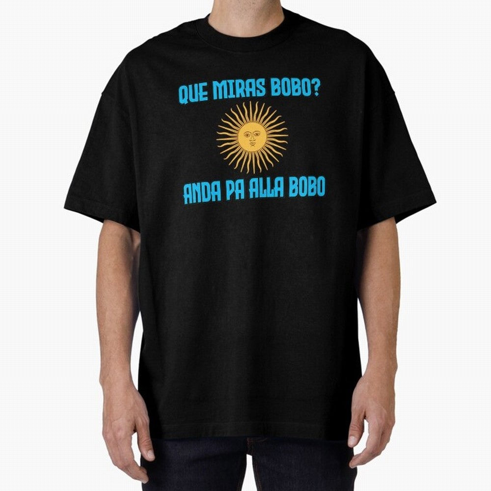 Que Miras Bobo Messi Argentina Flag Classic T-Shirt Turn Football Passion into Global Football Passion for FIFA World Cup 2026 Group Stage, Inspired by Mbappe and Neymar, Netherlands, Stadium Chants, National Pride, Trophy Dreams and Unforgettable