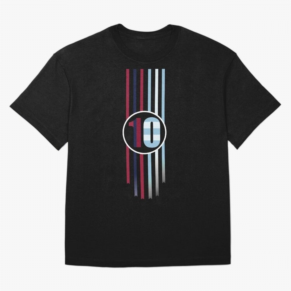 Leo Messi 10 Barca / Argentina| Perfect Gift For you and friends Classic T-Shirt Celebrate Supporters United by FIFA World Cup 2026 USA Canada Mexico Highlighting Mbappe and Neymar, Argentina Energy, Game Day Rituals, Football Legends, Country
