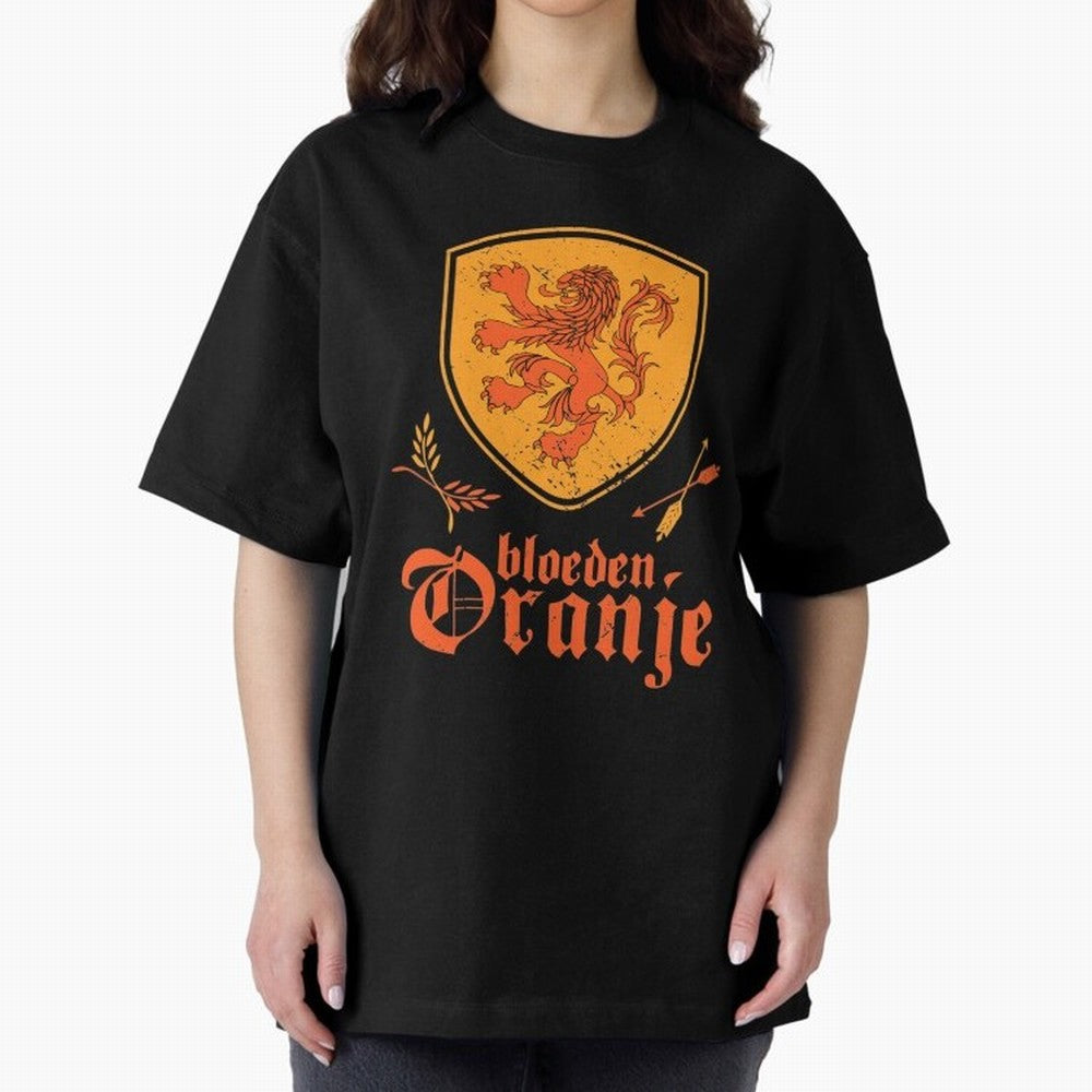 Netherlands Bleed Oranje Classic T-Shirt Turn Football Passion into Match Day Hype around FIFA World Cup 2026 Group Stage, Haaland and Mbappe, Spain, Football History, Final Match Energy, Crowd Noise and Once in a Lifetime Moments; Made for