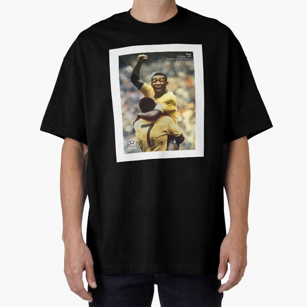 Pele Classic T-Shirt Build FIFA World Cup 2026 Group Stage Connected to CR7 and Messi, Brazil, Portugal and Argentina Energy, Worldwide Fan Energy, Dramatic Goals, Stadium Lights and Championship Celebrations; Ideal for Football Dads, Football