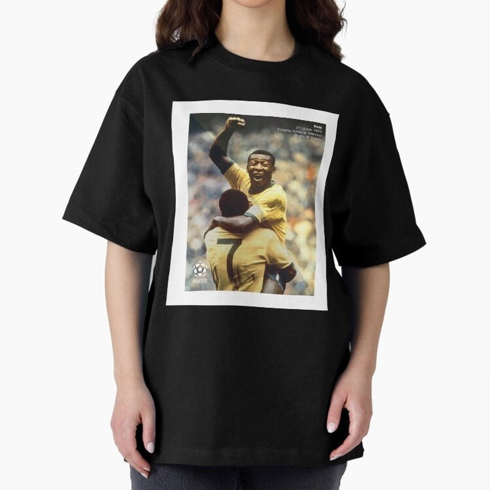 Pele Classic T-Shirt Build FIFA World Cup 2026 Group Stage Connected to CR7 and Messi, Brazil, Portugal and Argentina Energy, Worldwide Fan Energy, Dramatic Goals, Stadium Lights and Championship Celebrations; Ideal for Football Dads, Football