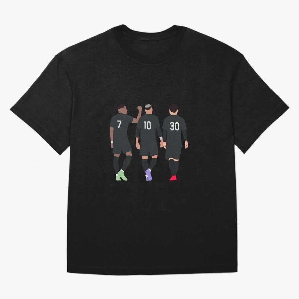 Messi Neymar France Football Players Trio MMN Classic T-Shirt Support FIFA World Cup 2026 Group Stage Filled with CR7, France and Portugal Energy, Football Festival Excitement, Trophy Ambitions, Country Rivalries and Star Player Buzz; Created for