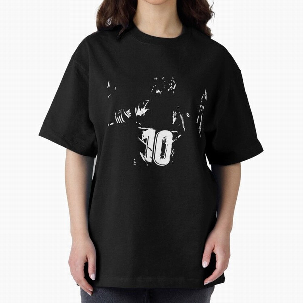 The Greatest Lionel Messi No.10 Oversized T-Shirt Feel the Heartbeat of Match Day Hype around FIFA World Cup 2026 Group Stage, Haaland, France, Tournament Hype, Historic Matchups, Family Viewing Parties and Global Sports Pride; Made for Collectors