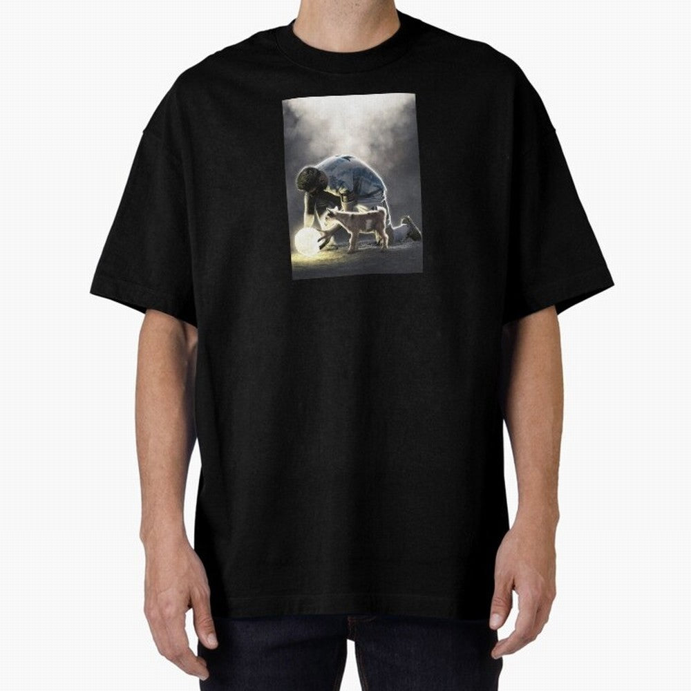 LIONEL MESSI GOAT Oversized T-Shirt Celebrate Soccer Greatness during the FIFA World Cup 2026 USA Canada Mexico Journey through Cristiano Ronaldo, Haaland and CR7 Highlights, Portugal, Spain and Germany Pride, Football History, Final Match Energy,
