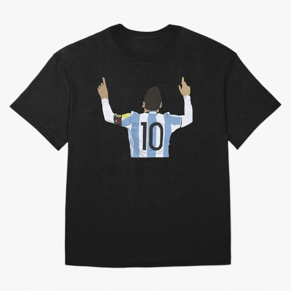 Leo- M10 Essential T-Shirt Celebrate Every Goal in Global Football Passion for FIFA World Cup 2026 USA Canada Mexico, Inspired by Neymar, Haaland and Cristiano Ronaldo, France, Football History, Final Match Energy, Crowd Noise and Once in a
