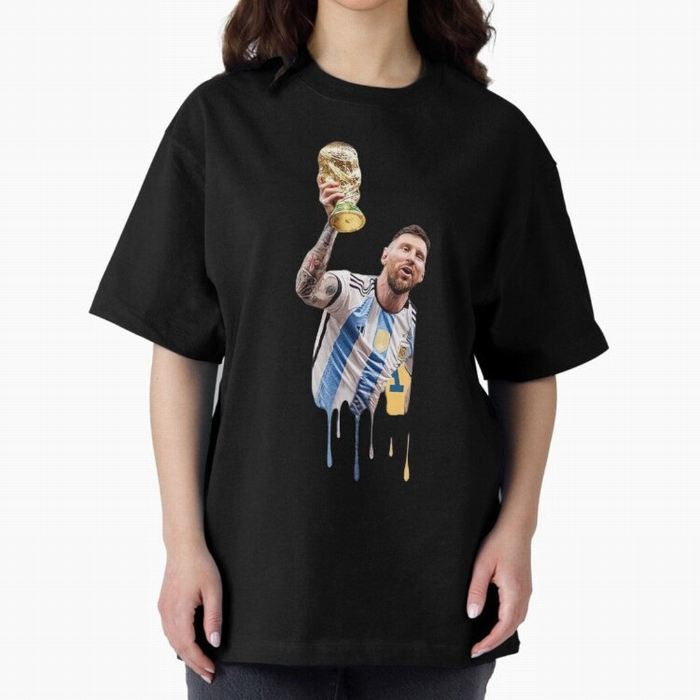 Example 1 Classic T-Shirt Celebrate Golden Goal Energy in FIFA World Cup 2026 Spirit, Driven by Argentina, France and Brazil, Cristiano Ronaldo, Haaland and CR7, Goal Celebration Energy, Supporter Heritage, Football Icons and Worldwide Tournament