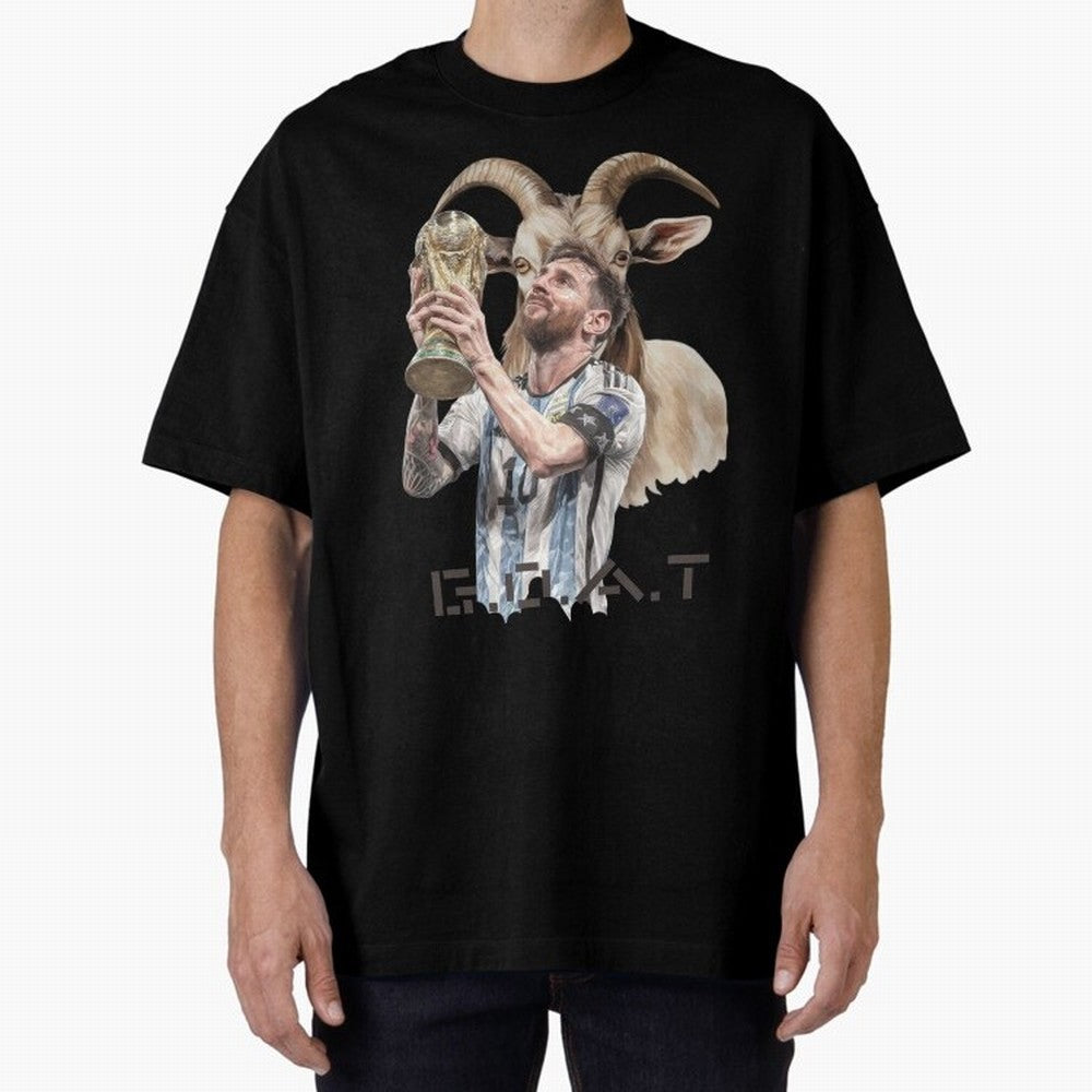The G.O.A.T of Football, Lionel Messi Classic T-Shirt Show Up for the Glory of Global Football Passion for FIFA World Cup 2026 USA Canada Mexico, Featuring CR7, Spain, Worldwide Fan Energy, Dramatic Goals, Stadium Lights and Championship