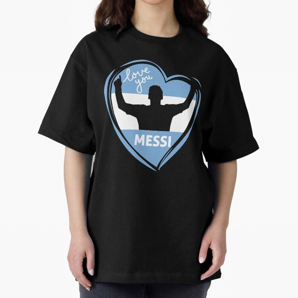 Love Lionel Messi Classic T-Shirt Honor the Beautiful Game during Global Football Passion for FIFA World Cup 2026, Inspired by Haaland and Mbappe, Portugal, Worldwide Fan Energy, Dramatic Goals, Stadium Lights and Championship Celebrations; Made