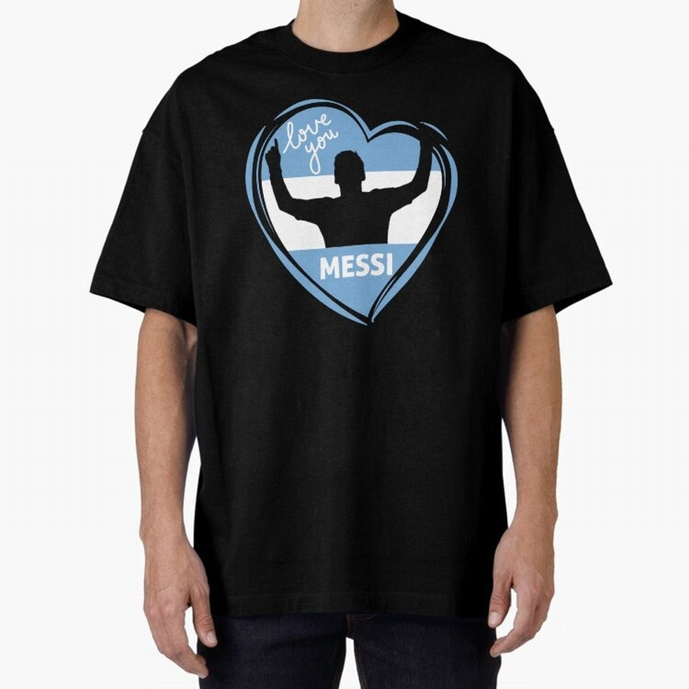 Love Lionel Messi Classic T-Shirt Honor the Beautiful Game during Global Football Passion for FIFA World Cup 2026, Inspired by Haaland and Mbappe, Portugal, Worldwide Fan Energy, Dramatic Goals, Stadium Lights and Championship Celebrations; Made