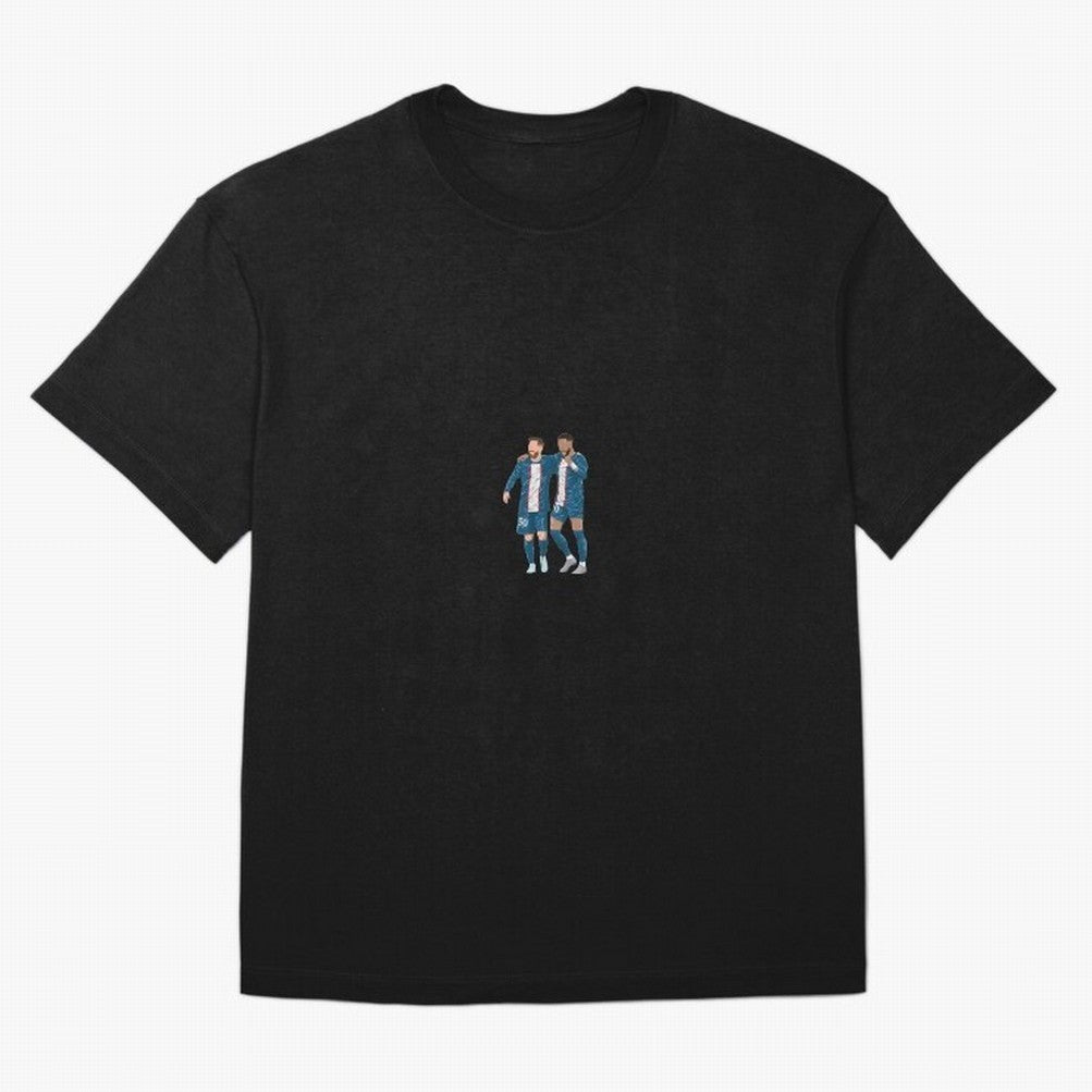 Lionel Messi and Neymar JR Minimalist Classic T-Shirt Carry National Pride through the FIFA World Cup 2026 Group Stage Journey through Messi, Neymar and Mbappe Highlights, Argentina, France and Brazil Pride, Goal Celebration Energy, Supporter