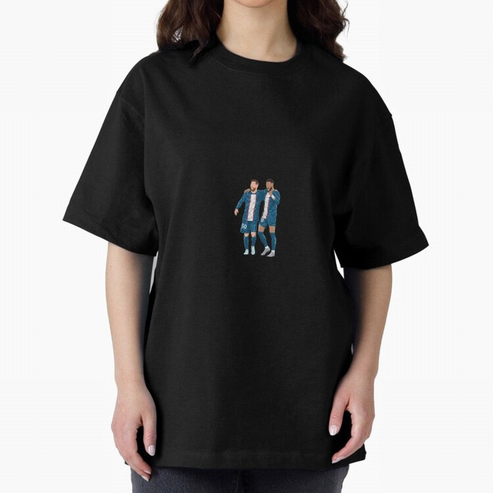 Lionel Messi and Neymar JR Minimalist Classic T-Shirt Carry National Pride through the FIFA World Cup 2026 Group Stage Journey through Messi, Neymar and Mbappe Highlights, Argentina, France and Brazil Pride, Goal Celebration Energy, Supporter