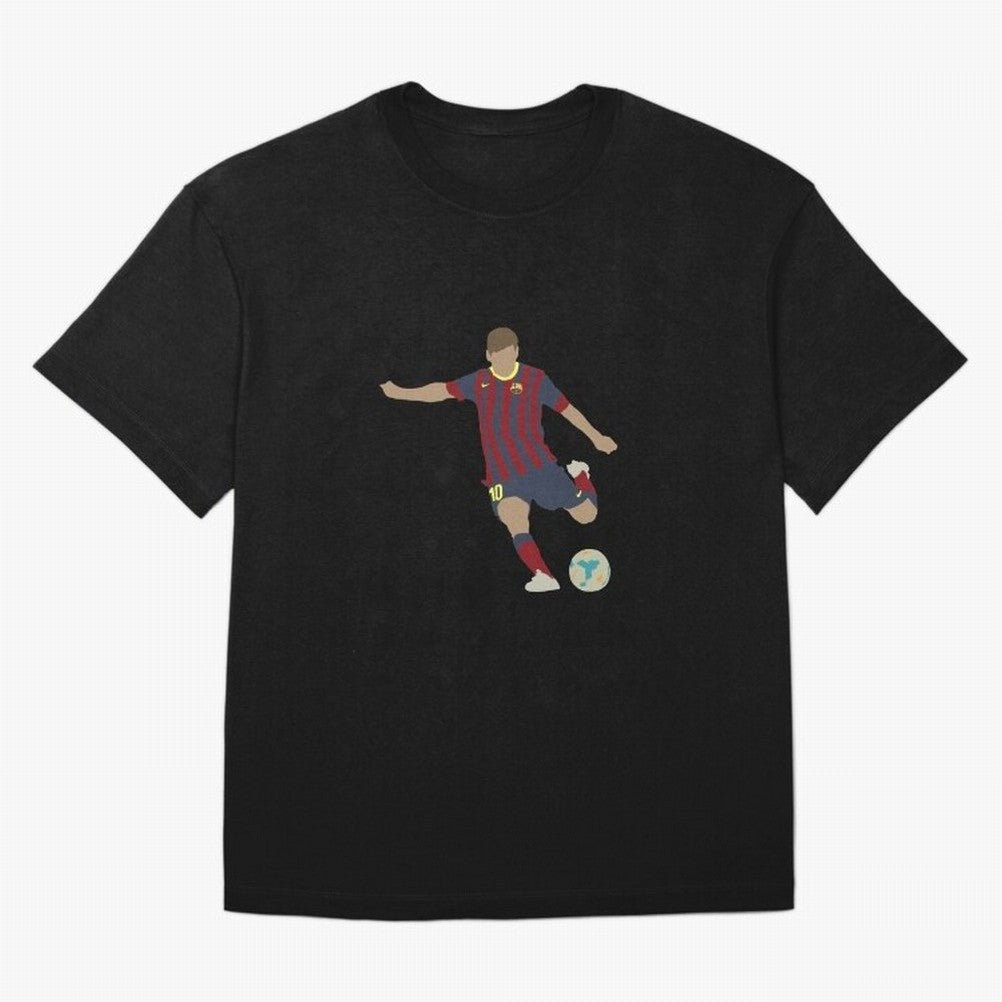 Barcelona Messi Classic T-Shirt Keep the Match Day Mood of Global Football Passion for FIFA World Cup 2026 USA Canada Mexico, Featuring Messi, England and Germany, Soccer Culture, Superstar Moments, National Team Dreams and Competitive Fire; Made