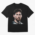 Lionel Messi Oversized T-Shirt Create FIFA World Cup 2026 Group Stage for Fans of Neymar and Brazil, Portugal and Argentina, Bringing Classic Soccer Heritage, Championship Pressure, Fan Loyalty and International Pride; Ideal for Football Dads,