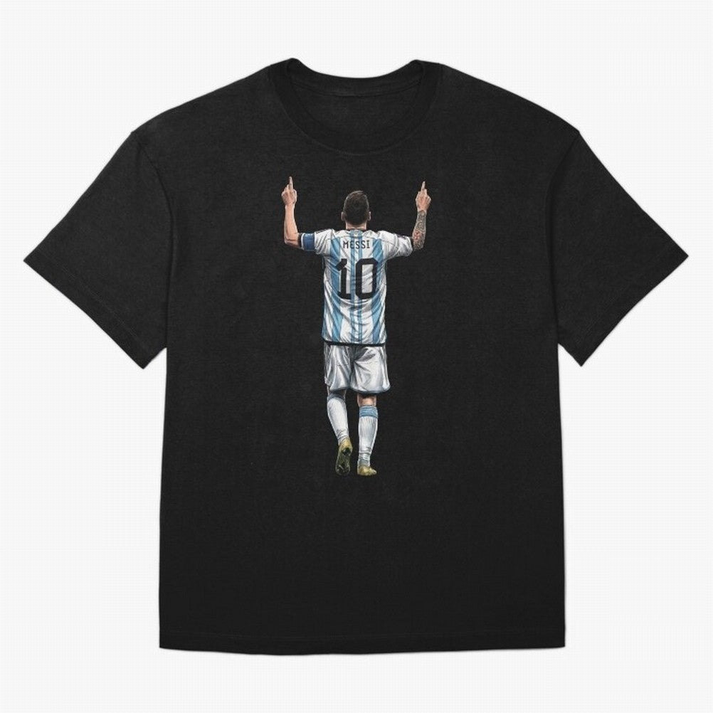 Lionel Messi Classic T-Shirt Bring a Vintage Feel to the FIFA World Cup 2026 Journey through Mbappe Highlights, France and Portugal Pride, Global Supporter Spirit, Legendary Goals, National Colors and Tournament Celebration; Ideal for Fans Who