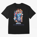 Lionel Messi Captain Argentina Oversized T-Shirt Celebrate Every Goal in the FIFA World Cup 2026 USA Canada Mexico Journey through Messi and Cristiano Ronaldo Highlights, Netherlands Pride, Tournament Hype, Historic Matchups, Family Viewing Parties
