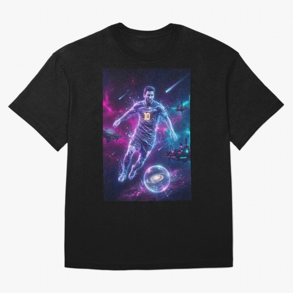 Lionel Messi The Eternal GOAT Of Another Galaxy - (Version 5) Classic T-Shirt Step into Global Football Passion for FIFA World Cup 2026 USA Canada Mexico, Made for Mbappe and Neymar, Spain and Netherlands, Supporter Pride, Iconic Celebrations,