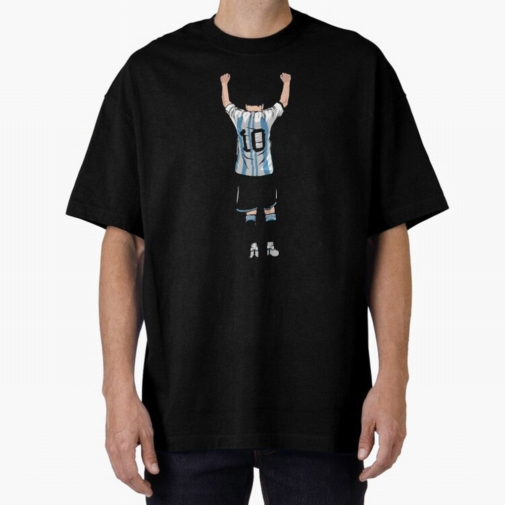 Messi Celebration World Cup Qatar 2022 Classic T-Shirt Remember Iconic Moments from Global Football Passion for FIFA World Cup 2026, Capturing CR7, Brazil, Portugal and Argentina, Soccer Culture, Superstar Moments, National Team Dreams and