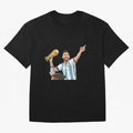 Lionel Messi Classic T-Shirt Stand with Match Day Hype around FIFA World Cup 2026, Messi, Portugal, Spain and Germany, Stadium Memories, Football Loyalty, International Chants and Championship Tradition; Created for Match Day Parties, Soccer Gifts,