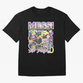Lionel Messi Graphic Design Classic T-Shirt Experience the Global Stage of FIFA World Cup 2026 for Fans of Mbappe and Neymar and Argentina, France and Brazil, Bringing Football History, Final Match Energy, Crowd Noise and Once in a Lifetime