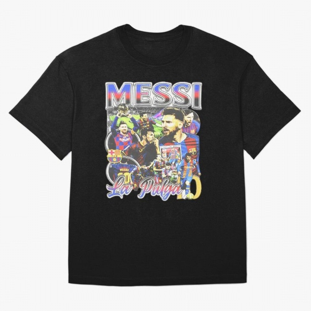 Lionel Messi Graphic Design Classic T-Shirt Experience the Global Stage of FIFA World Cup 2026 for Fans of Mbappe and Neymar and Argentina, France and Brazil, Bringing Football History, Final Match Energy, Crowd Noise and Once in a Lifetime