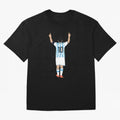 Lionel Messi, m30 Classic T-Shirt Relive the Noise and Pride of FIFA World Cup 2026 USA Canada Mexico Capturing Messi, Neymar and Mbappe, Portugal, Spain and Germany Energy, Match Day Excitement, Supporter Culture, Golden Goals and Global Football