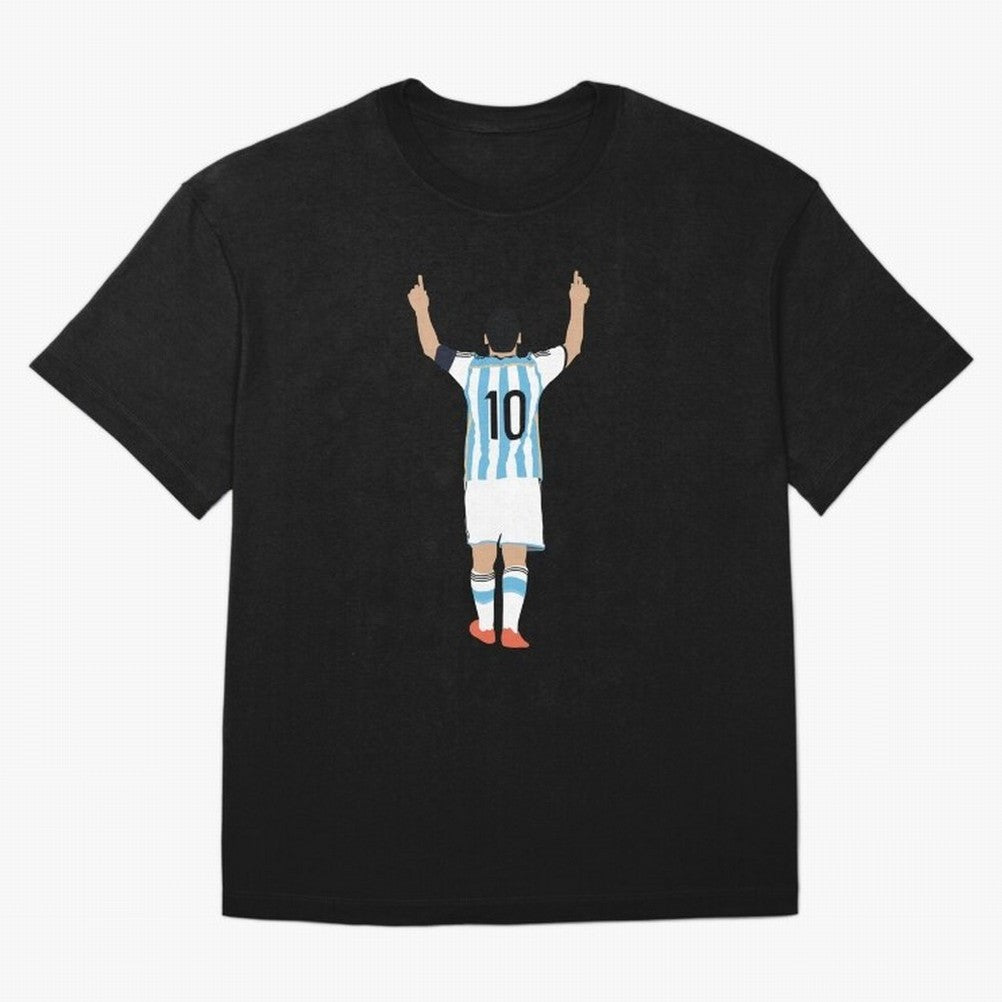 Lionel Messi, m30 Classic T-Shirt Relive the Noise and Pride of FIFA World Cup 2026 USA Canada Mexico Capturing Messi, Neymar and Mbappe, Portugal, Spain and Germany Energy, Match Day Excitement, Supporter Culture, Golden Goals and Global Football