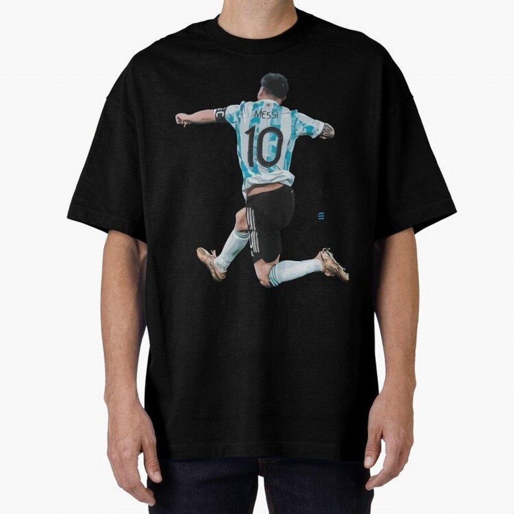 Messi 10 The Goat Oversized T-Shirt Celebrate the Stars of the FIFA World Cup 2026 Group Stage Journey through Mbappe and Neymar Highlights, Argentina, France and Brazil Pride, Tournament Hype, Historic Matchups, Family Viewing Parties and Global