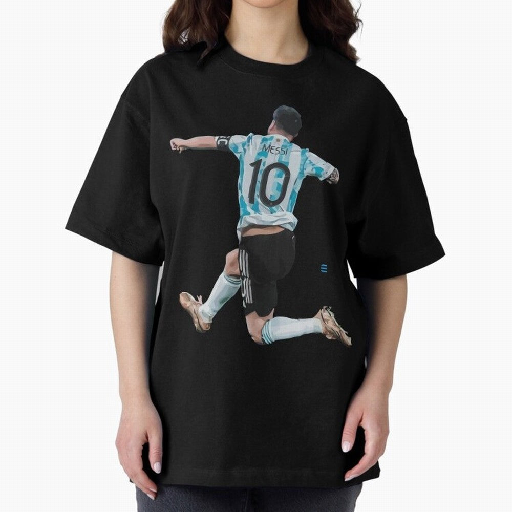 Messi 10 The Goat Oversized T-Shirt Celebrate the Stars of the FIFA World Cup 2026 Group Stage Journey through Mbappe and Neymar Highlights, Argentina, France and Brazil Pride, Tournament Hype, Historic Matchups, Family Viewing Parties and Global