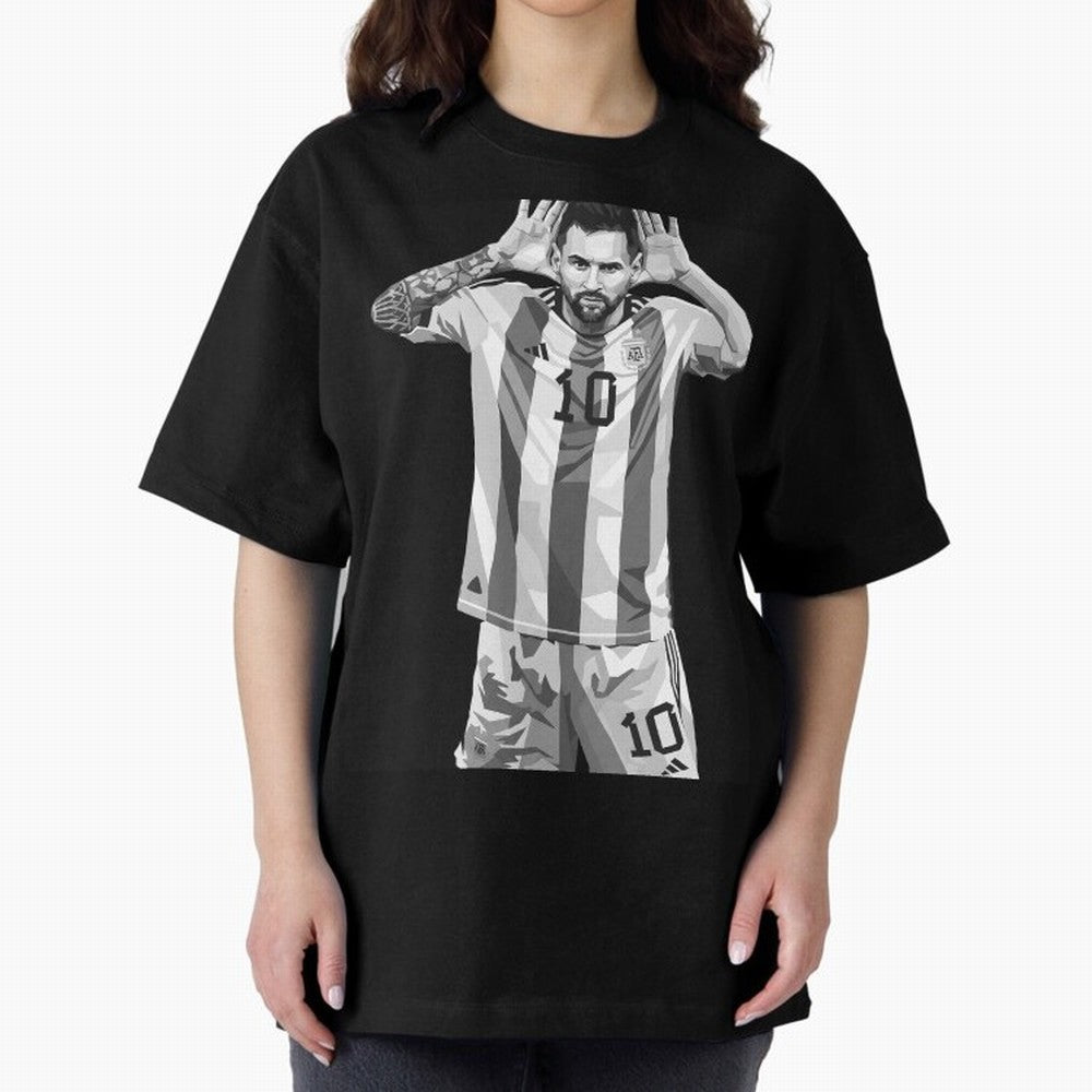 Messi grayscale Classic T-Shirt Join Global Football Passion for FIFA World Cup 2026, Inspired by Messi, Germany, Football Passion, Legendary Performances, Festival Vibes and Supporter Community; Perfect for People Who Love Argentina, Brazil,