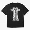 Messi grayscale Classic T-Shirt Join Global Football Passion for FIFA World Cup 2026, Inspired by Messi, Germany, Football Passion, Legendary Performances, Festival Vibes and Supporter Community; Perfect for People Who Love Argentina, Brazil,