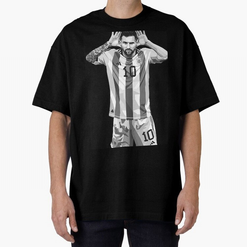 Messi grayscale Classic T-Shirt Join Global Football Passion for FIFA World Cup 2026, Inspired by Messi, Germany, Football Passion, Legendary Performances, Festival Vibes and Supporter Community; Perfect for People Who Love Argentina, Brazil,