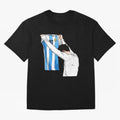 Lionel Messi holding his shirt, Argentina copa america Classic T-Shirt Make Your Look Match Global Football Passion for FIFA World Cup 2026 Group Stage, Built around Messi, England, France and Netherlands, Soccer Culture, Superstar Moments,