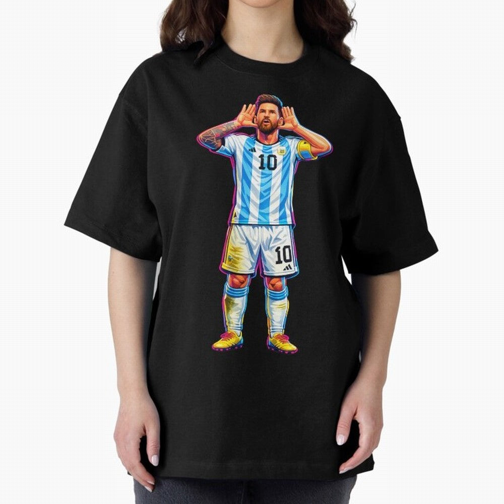 Messi Celebration Classic T-Shirt Relive Legendary Nights from FIFA World Cup 2026 USA Canada Mexico Connected to CR7 and Messi, Argentina Energy, Worldwide Fan Energy, Dramatic Goals, Stadium Lights and Championship Celebrations; Ideal for