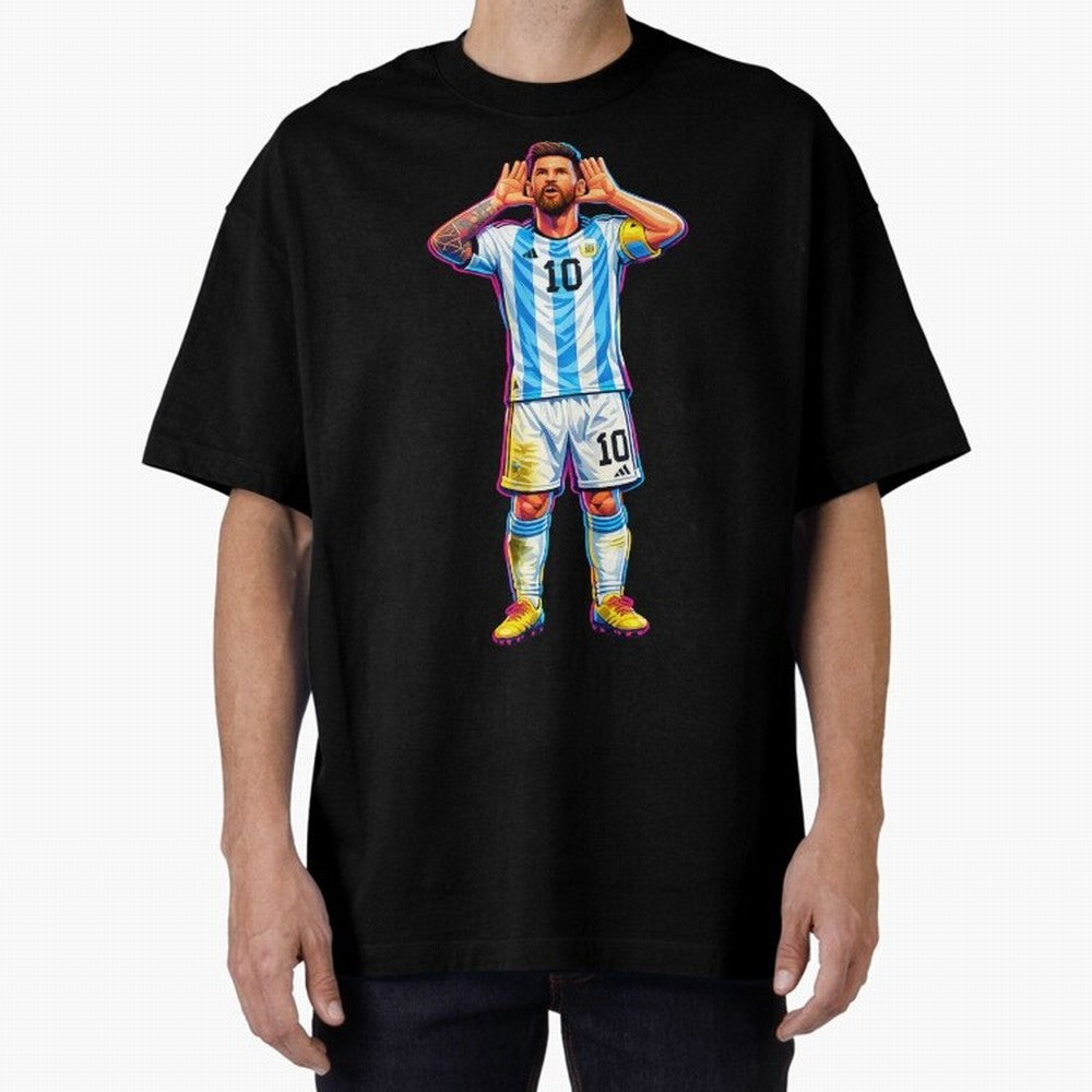 Messi Celebration Classic T-Shirt Relive Legendary Nights from FIFA World Cup 2026 USA Canada Mexico Connected to CR7 and Messi, Argentina Energy, Worldwide Fan Energy, Dramatic Goals, Stadium Lights and Championship Celebrations; Ideal for