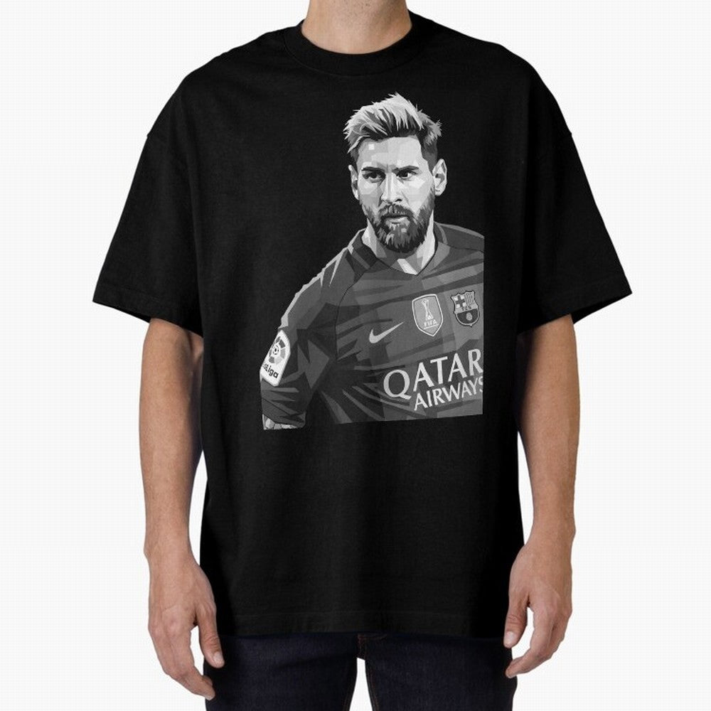 Messi grayscale Classic T-Shirt Show Match Day Excitement for Global Football Passion for FIFA World Cup 2026 USA Canada Mexico, Celebrating Cristiano Ronaldo, Haaland and CR7, England, France and Netherlands, Sports Nostalgia, International
