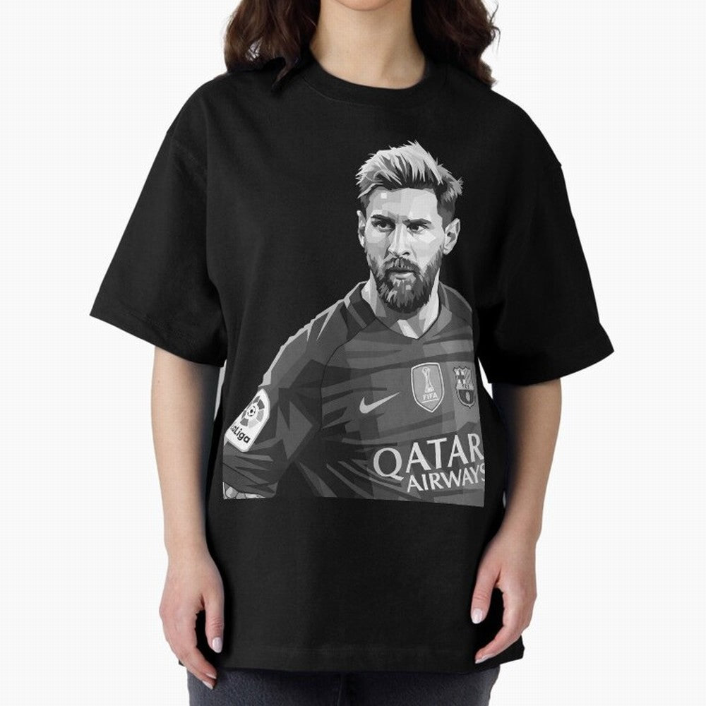 Messi grayscale Classic T-Shirt Show Match Day Excitement for Global Football Passion for FIFA World Cup 2026 USA Canada Mexico, Celebrating Cristiano Ronaldo, Haaland and CR7, England, France and Netherlands, Sports Nostalgia, International