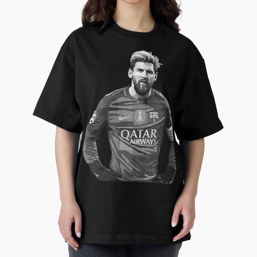 Messi grayscale Classic T-Shirt Feel FIFA World Cup 2026 USA Canada Mexico Inspired by Neymar, Netherlands Energy, Football Passion, Legendary Performances, Festival Vibes and Supporter Community; Great for Supporters Who Love Legendary Players,