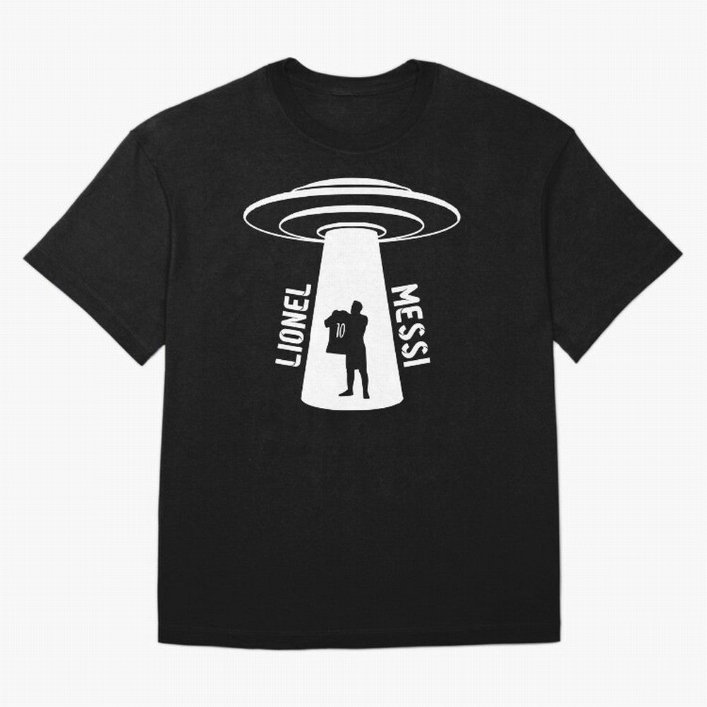 Messi - Alien Classic T-Shirt Bring Trophy Dreams to Match Day Hype around FIFA World Cup 2026, Messi and Cristiano Ronaldo, France and Portugal, Vintage Soccer Flavor, Modern Football Stars, National Flags and Final Night Emotion; Ideal for