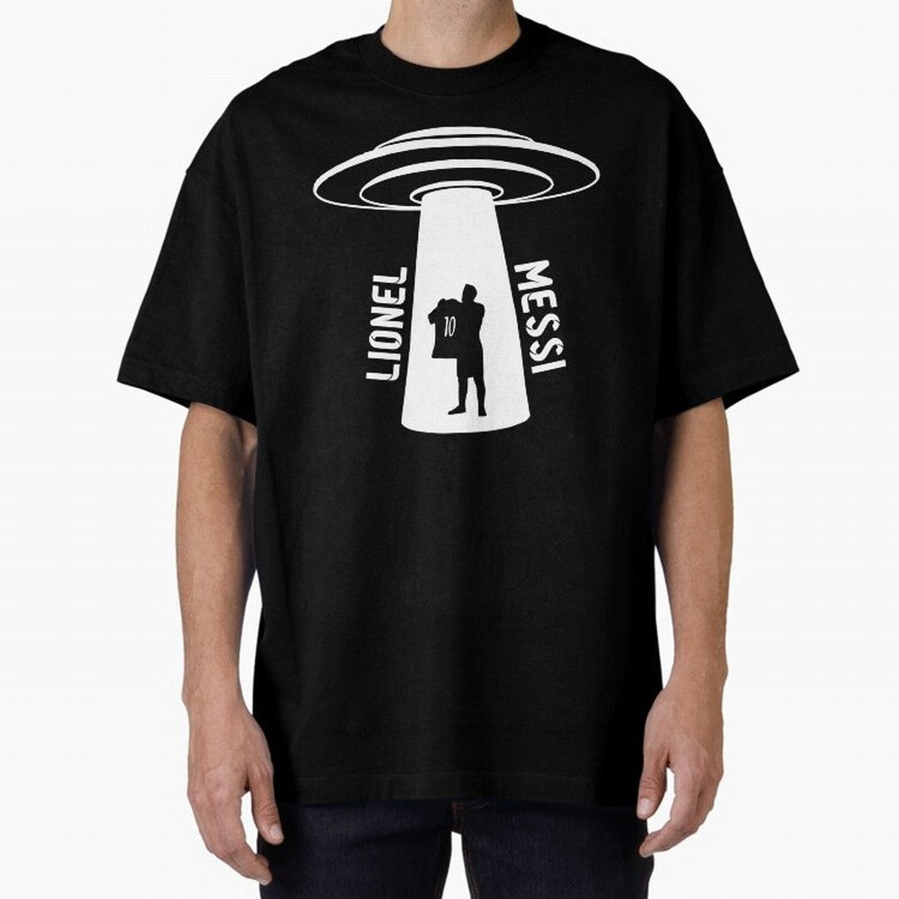 Messi - Alien Classic T-Shirt Bring Trophy Dreams to Match Day Hype around FIFA World Cup 2026, Messi and Cristiano Ronaldo, France and Portugal, Vintage Soccer Flavor, Modern Football Stars, National Flags and Final Night Emotion; Ideal for