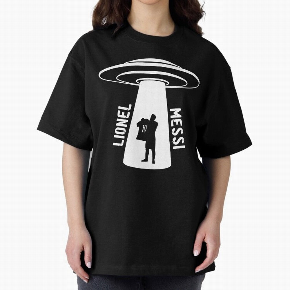 Messi - Alien Classic T-Shirt Bring Trophy Dreams to Match Day Hype around FIFA World Cup 2026, Messi and Cristiano Ronaldo, France and Portugal, Vintage Soccer Flavor, Modern Football Stars, National Flags and Final Night Emotion; Ideal for