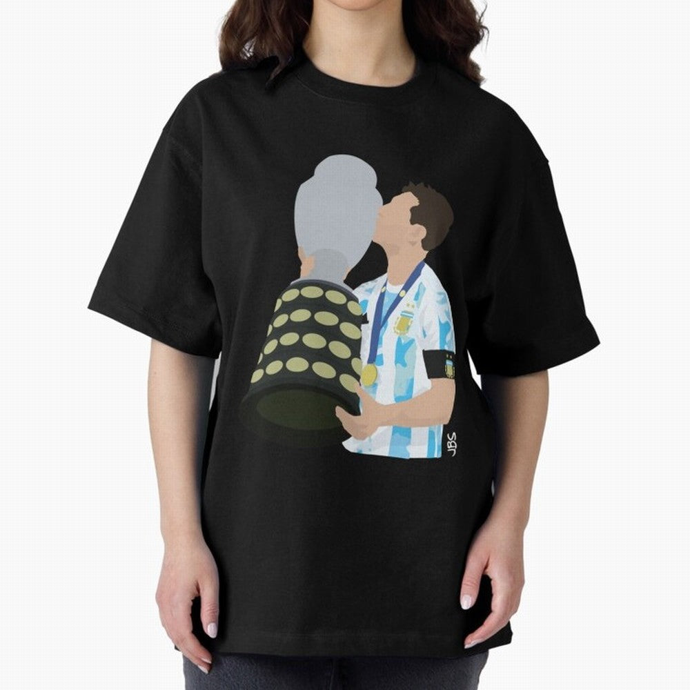 Lionel Messi Champion of America Classic T-Shirt Celebrate Unforgettable Nights in Global Football Passion for FIFA World Cup 2026 Group Stage, Built around Haaland and Mbappe, Brazil, Classic Soccer Heritage, Championship Pressure, Fan Loyalty and