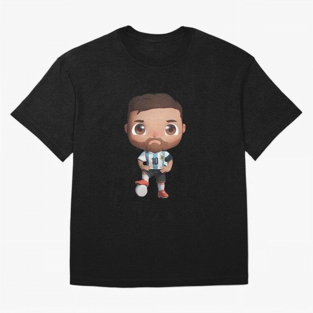 MESSI_ Classic T-Shirt Turn Up for FIFA World Cup 2026 Group Stage Spirit, with Argentina, CR7 and Messi, Stadium Chants, National Pride, Trophy Dreams and Unforgettable Football Memories; Perfect for People Who Love Argentina, Brazil, France,