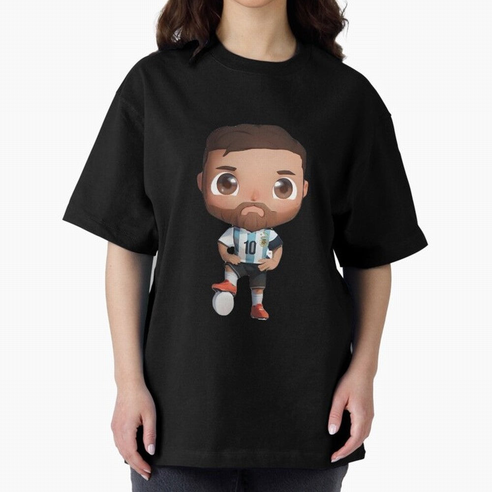 MESSI_ Classic T-Shirt Turn Up for FIFA World Cup 2026 Group Stage Spirit, with Argentina, CR7 and Messi, Stadium Chants, National Pride, Trophy Dreams and Unforgettable Football Memories; Perfect for People Who Love Argentina, Brazil, France,