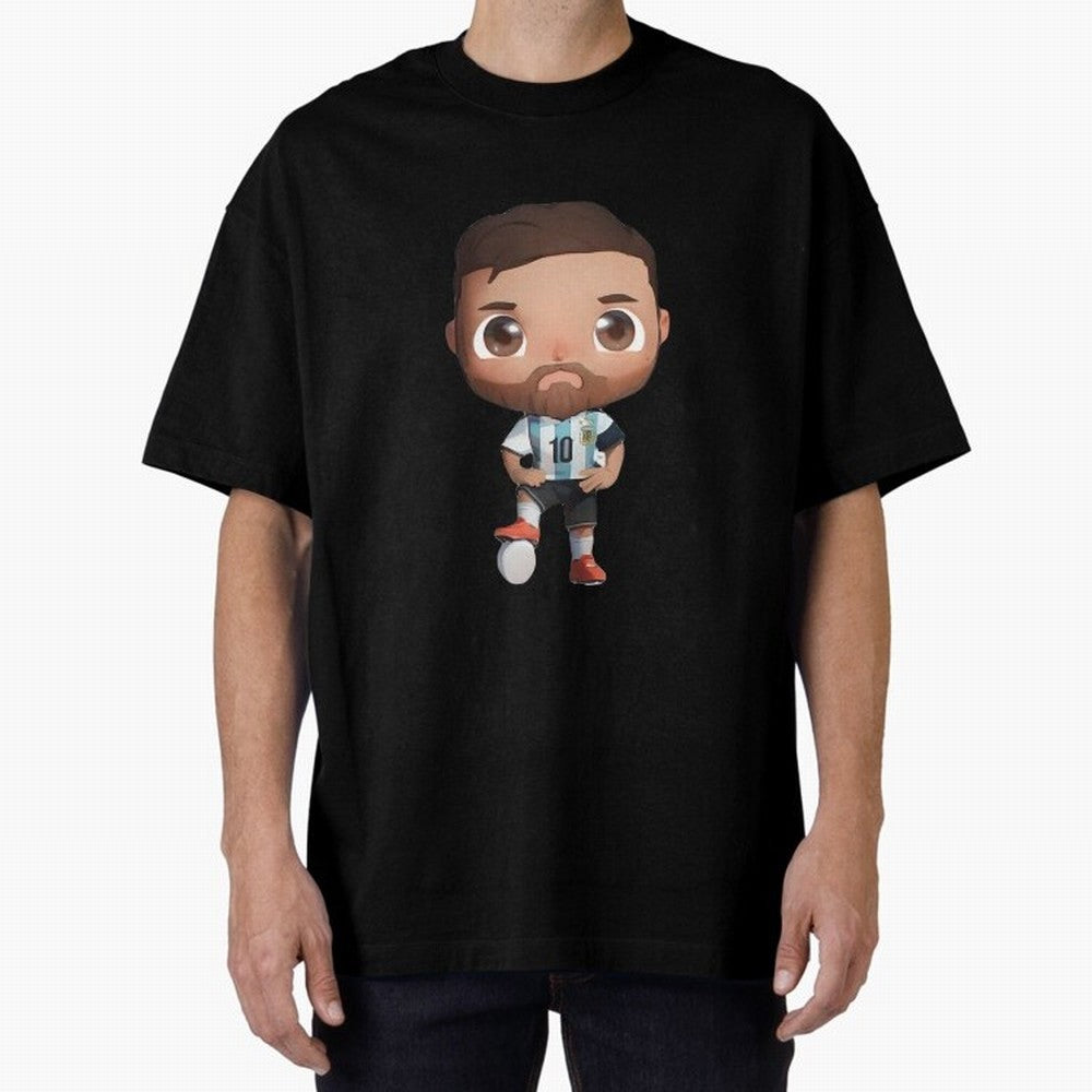 MESSI_ Classic T-Shirt Turn Up for FIFA World Cup 2026 Group Stage Spirit, with Argentina, CR7 and Messi, Stadium Chants, National Pride, Trophy Dreams and Unforgettable Football Memories; Perfect for People Who Love Argentina, Brazil, France,