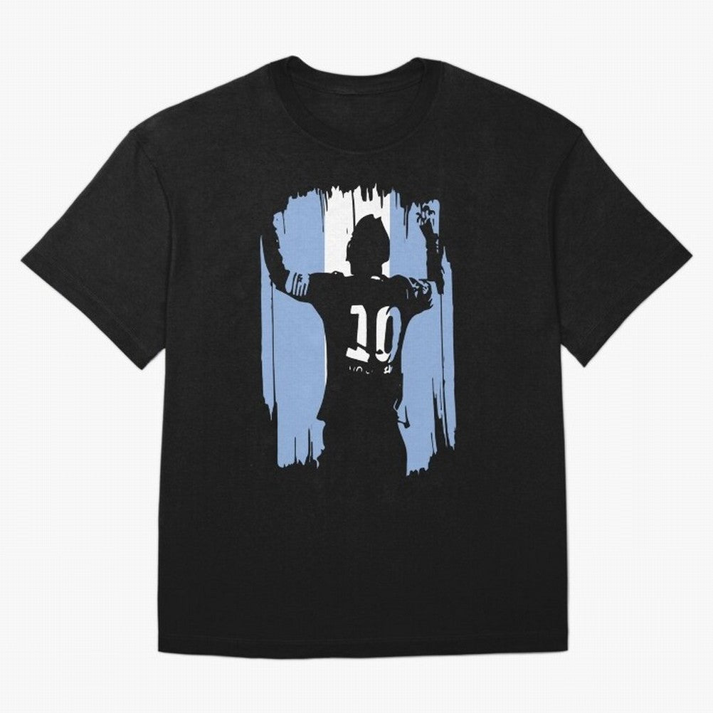 Argentina World Champs Messi Number Essential T-Shirt Support Iconic Players in FIFA World Cup 2026 USA Canada Mexico Capturing CR7 and Messi, Argentina and Brazil Energy, Champion Mindset, Group Stage Buzz, Knockout Tension and Passionate Fan