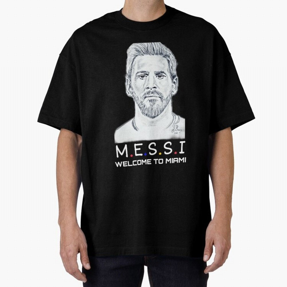 Lionel Messi, welcome to Miami Essential T-Shirt Celebrate Every Goal in FIFA World Cup 2026 USA Canada Mexico for Fans of Mbappe and Brazil, Bringing Football History, Final Match Energy, Crowd Noise and Once in a Lifetime Moments; Great for Watch