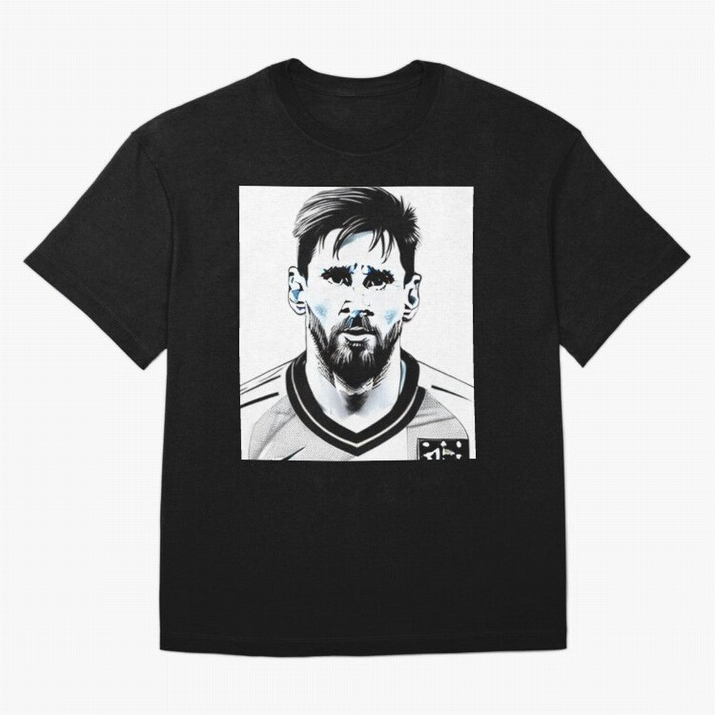 Lionel Messi Oversized T-Shirt Bring Trophy Dreams to Match Day Hype around FIFA World Cup 2026 USA Canada Mexico, Messi, Neymar and Mbappe, Portugal, Worldwide Fan Energy, Dramatic Goals, Stadium Lights and Championship Celebrations; Ideal for