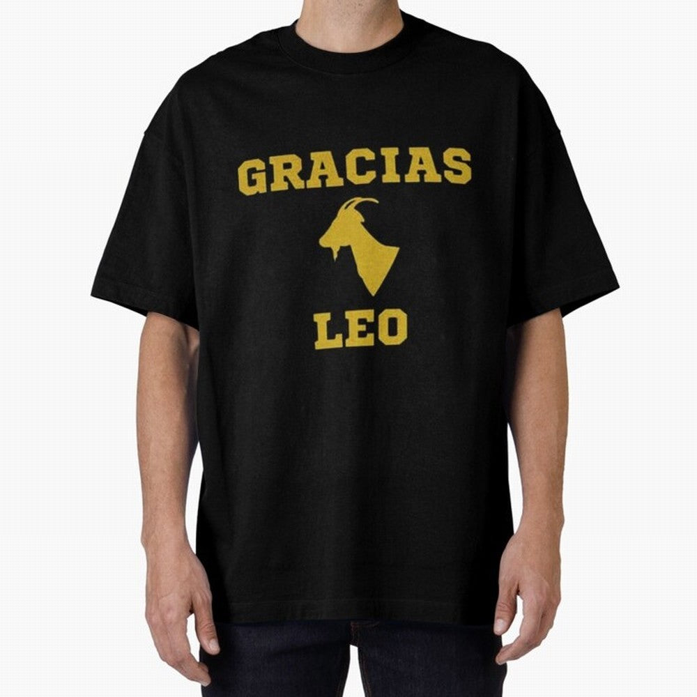 Gracias Leo| Perfect Gift For you and friends Classic T-Shirt Relive FIFA World Cup 2026 Group Stage Spirit, with France, Haaland, Match Day Excitement, Supporter Culture, Golden Goals and Global Football Passion; Ideal for Football Dads, Football