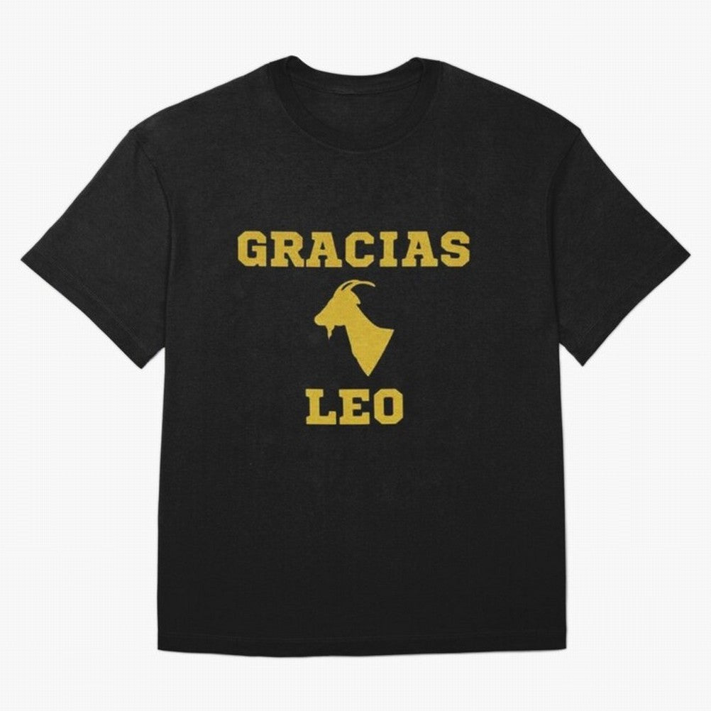 Gracias Leo| Perfect Gift For you and friends Classic T-Shirt Relive FIFA World Cup 2026 Group Stage Spirit, with France, Haaland, Match Day Excitement, Supporter Culture, Golden Goals and Global Football Passion; Ideal for Football Dads, Football